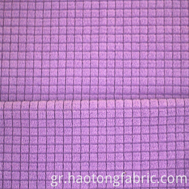 Jacquard Knit Brushed Fleece Fabrics